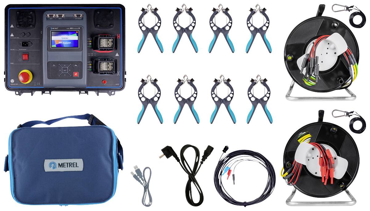 Metrel MI 3281 15M WR-Analyser 1phasig, 3phasig