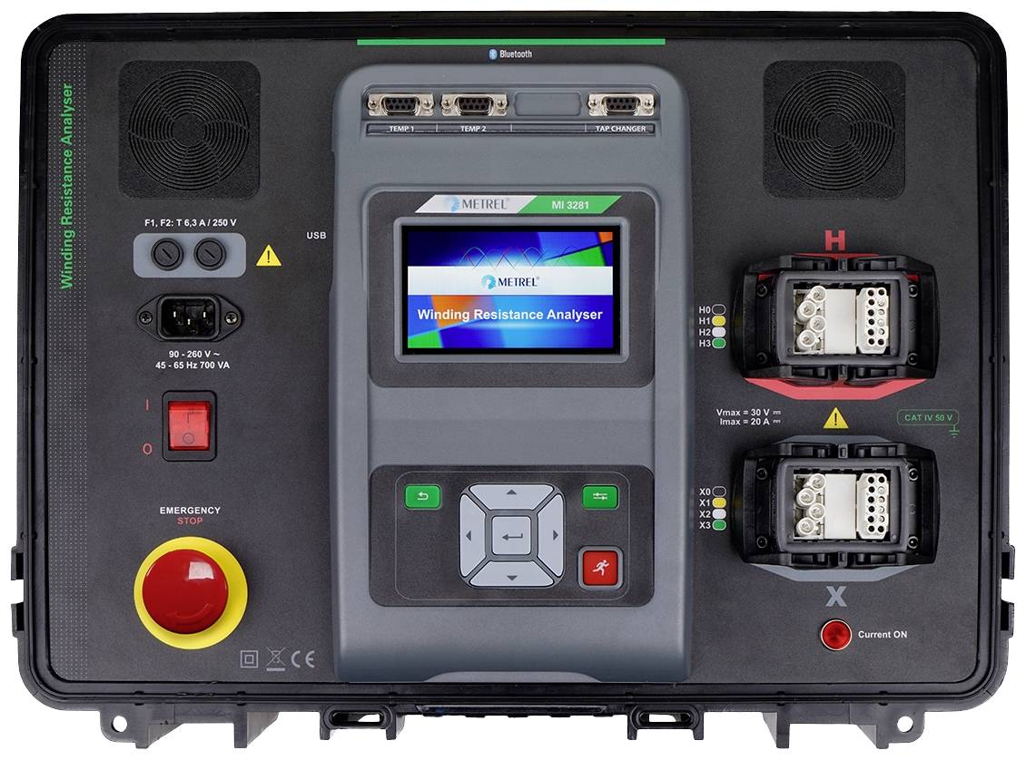 Metrel MI 3281 15M WR-Analyser 1phasig, 3phasig