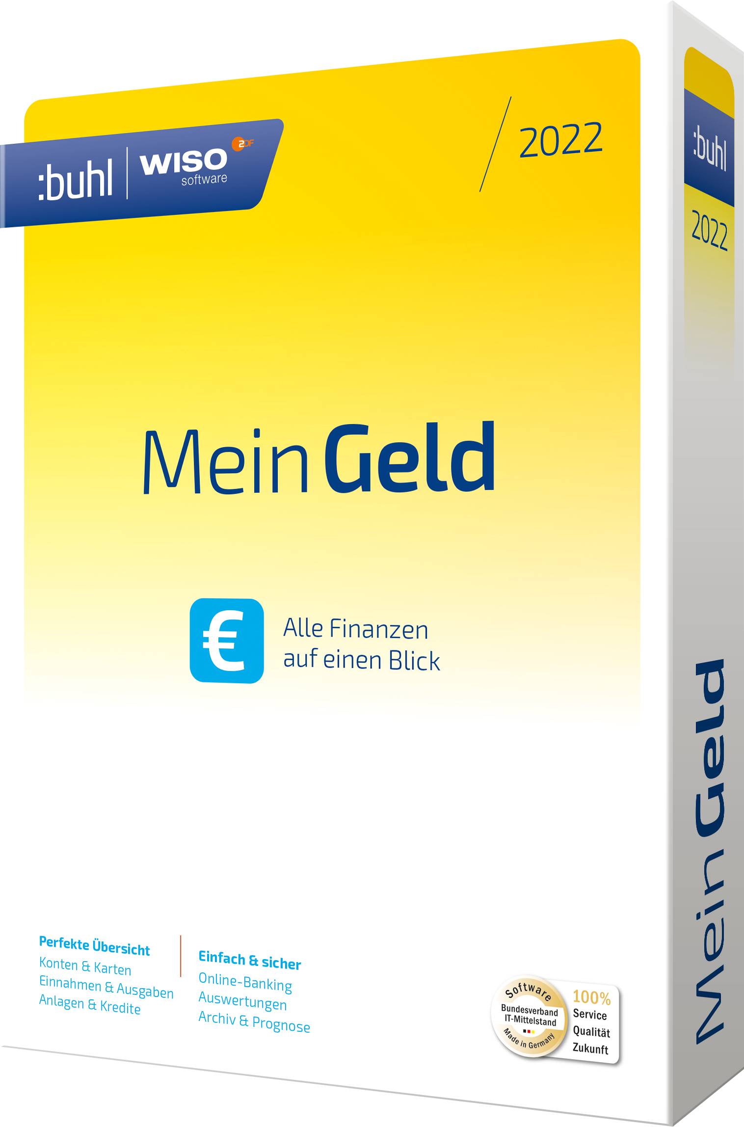 WISO Mein Geld 2022 Vollversion, 1 Lizenz Windows Finanz-Software