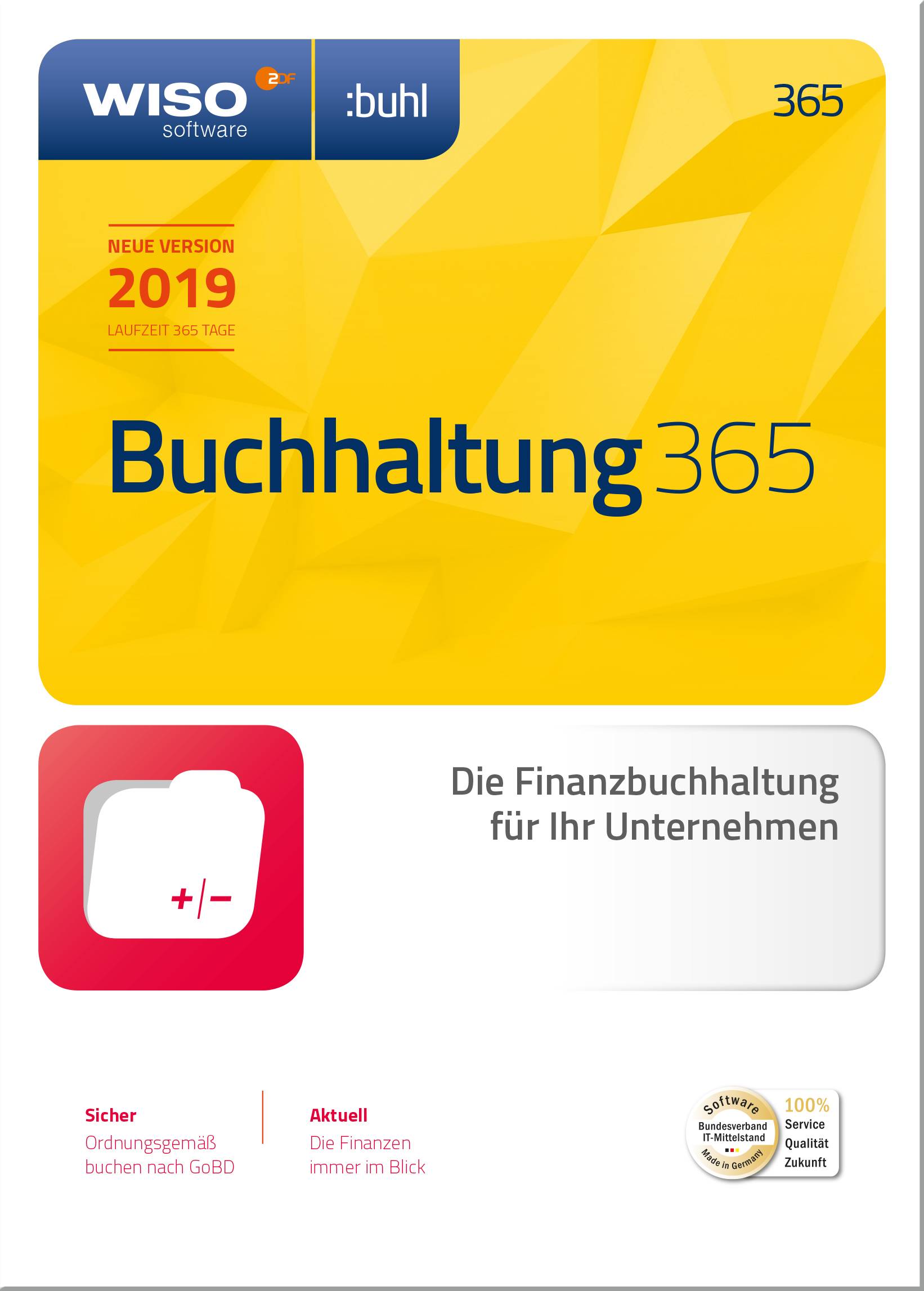 WISO Buchhaltung 365 Jahreslizenz, 1 Lizenz Windows Finanz-Software