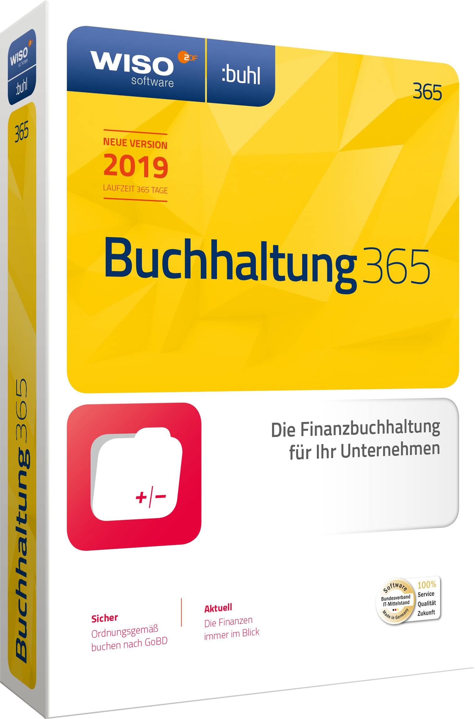 WISO Buchhaltung 365 Jahreslizenz, 1 Lizenz Windows Finanz-Software