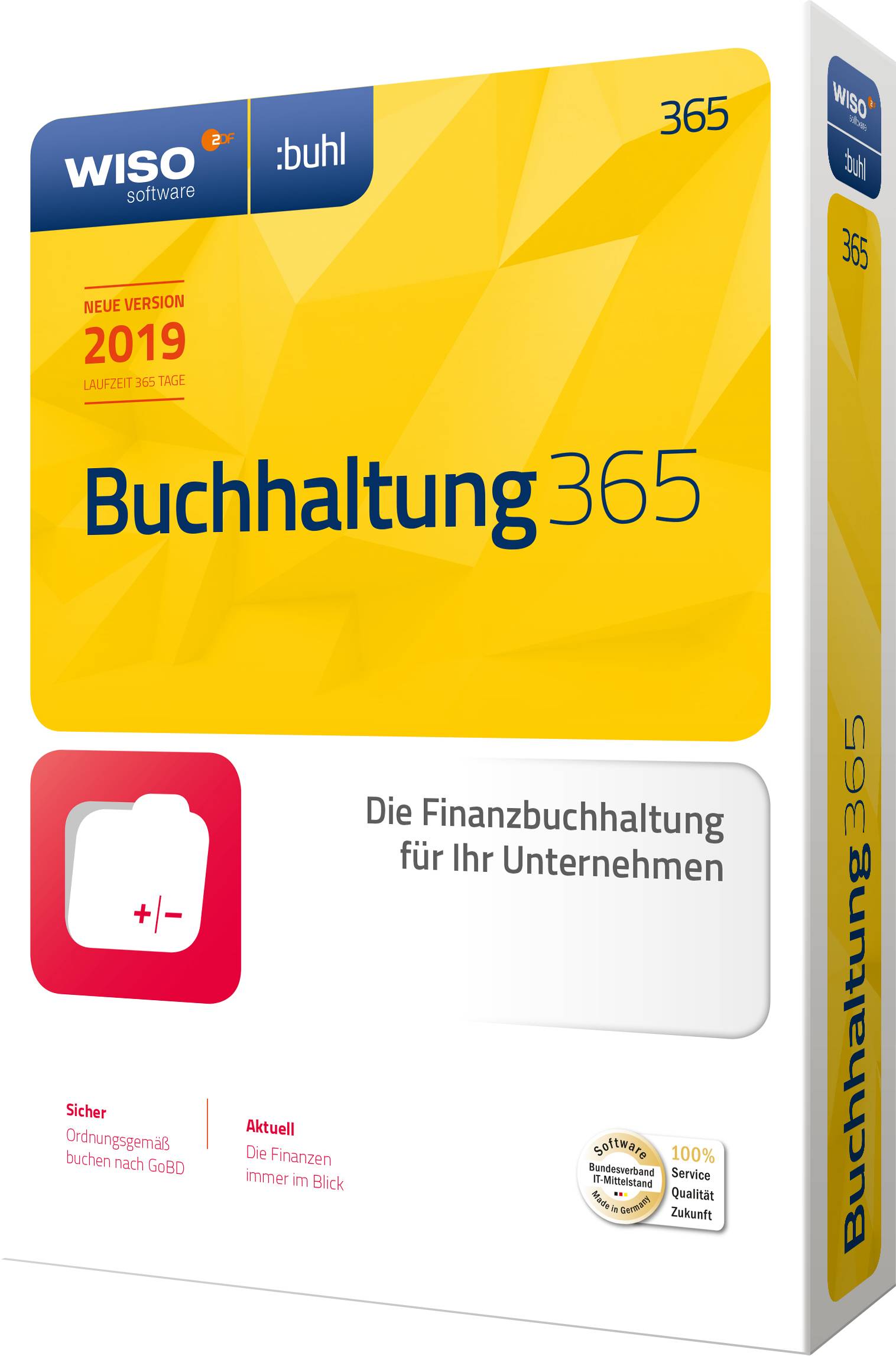 WISO Buchhaltung 365 Jahreslizenz, 1 Lizenz Windows Finanz-Software