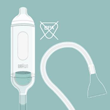 Braun BNA050EU Manueller Nasensauger