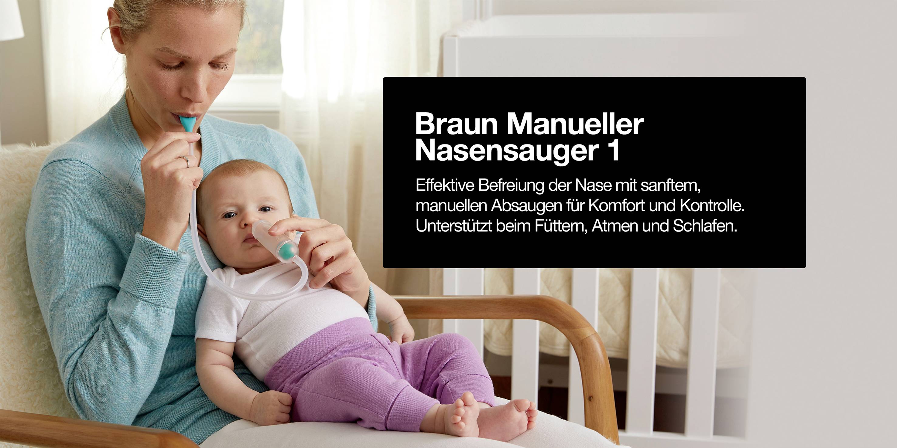 Braun BNA050EU Manueller Nasensauger