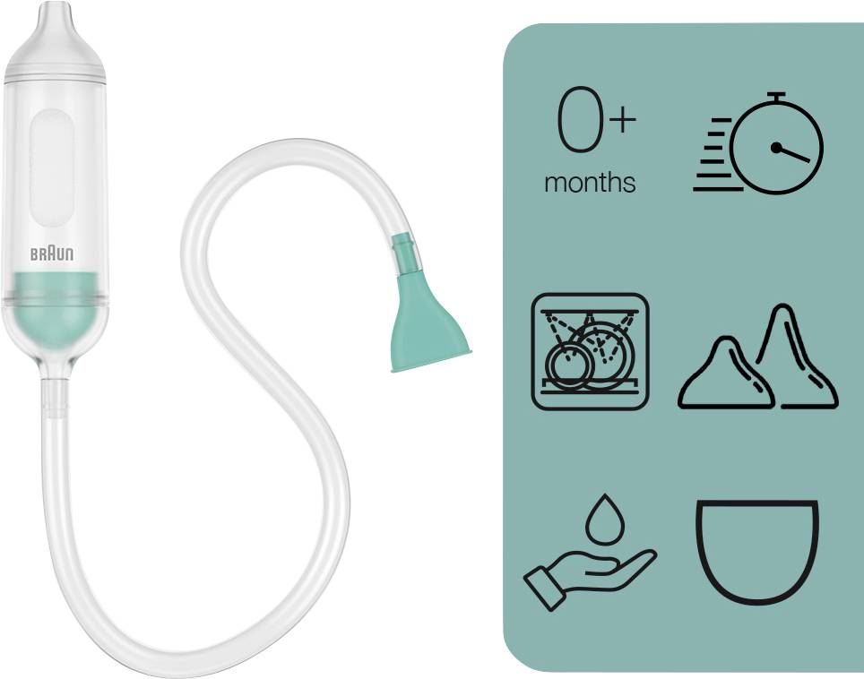 Braun BNA050EU Manueller Nasensauger