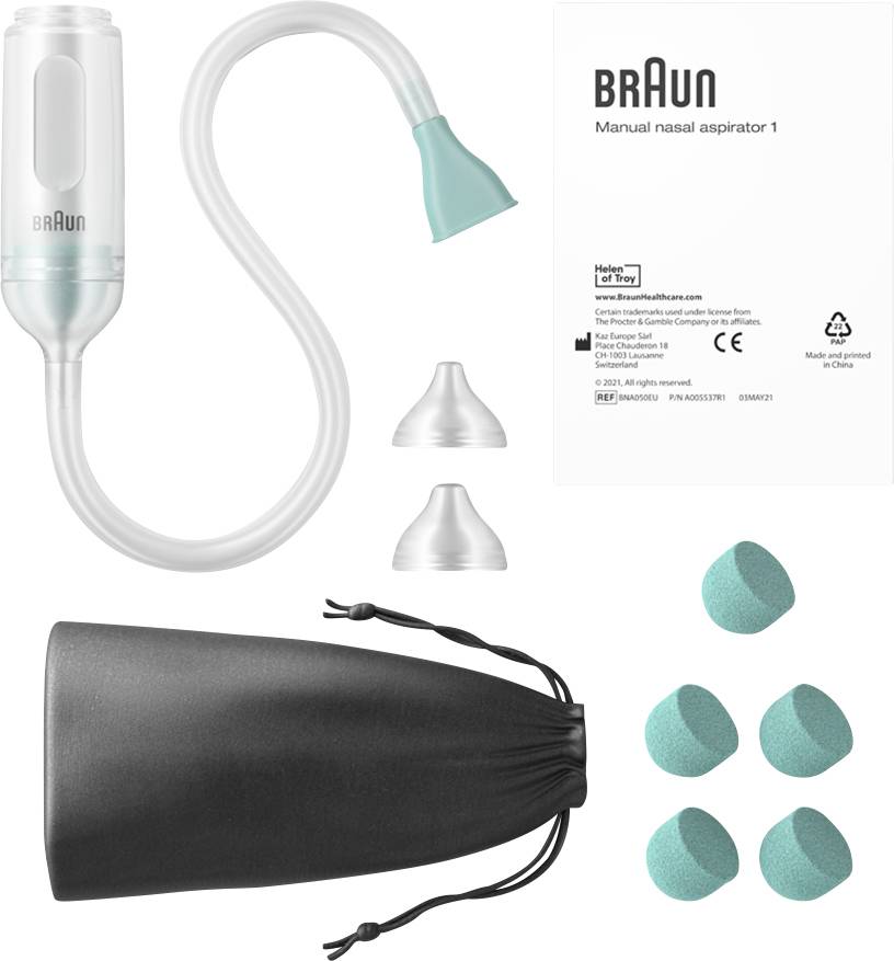 Braun BNA050EU Manueller Nasensauger