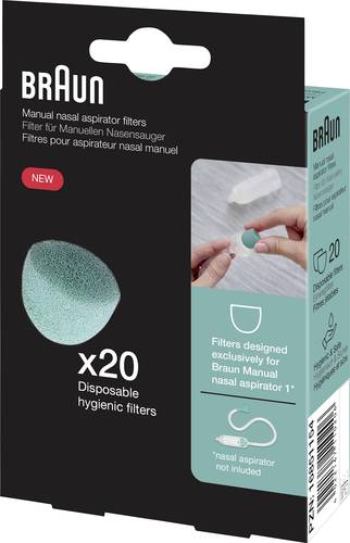 Image of Braun BNF020EU Ersatzfilter für Nasensauger