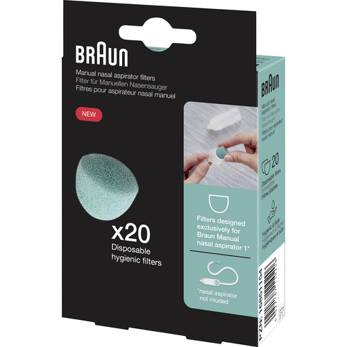 Braun BNF020EU Ersatzfilter für Nasensauger