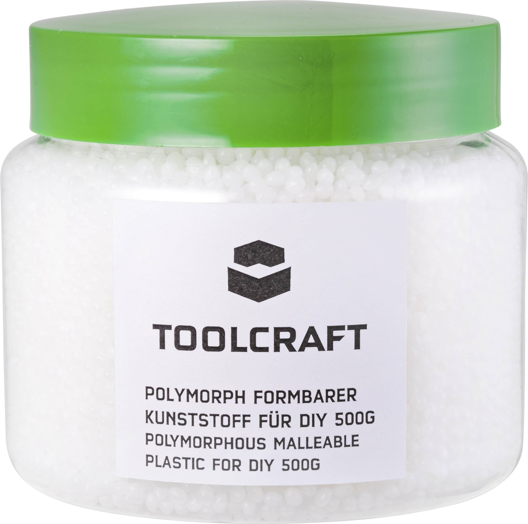 TOOLCRAFT Polymorph Modellierperlen 500 g