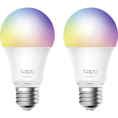 TP-LINK LED-Leuchtmittel (2er-Set) Tapo L530E 2er Set E27 EEK: F (A - G) 17.4W Mehrfarbig