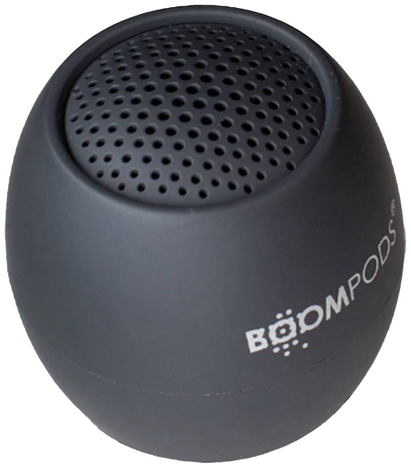 Boompods Zero Talk Bluetooth® Lautsprecher Amazon Alexa direkt integriert, Freisprechfunktion, stoßfest, Wasserfest Grau