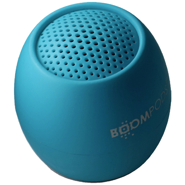 Boompods Zero Talk Bluetooth® Lautsprecher Amazon Alexa direkt integriert, Freisprechfunktion, stoßfest, Wasserfest Blau