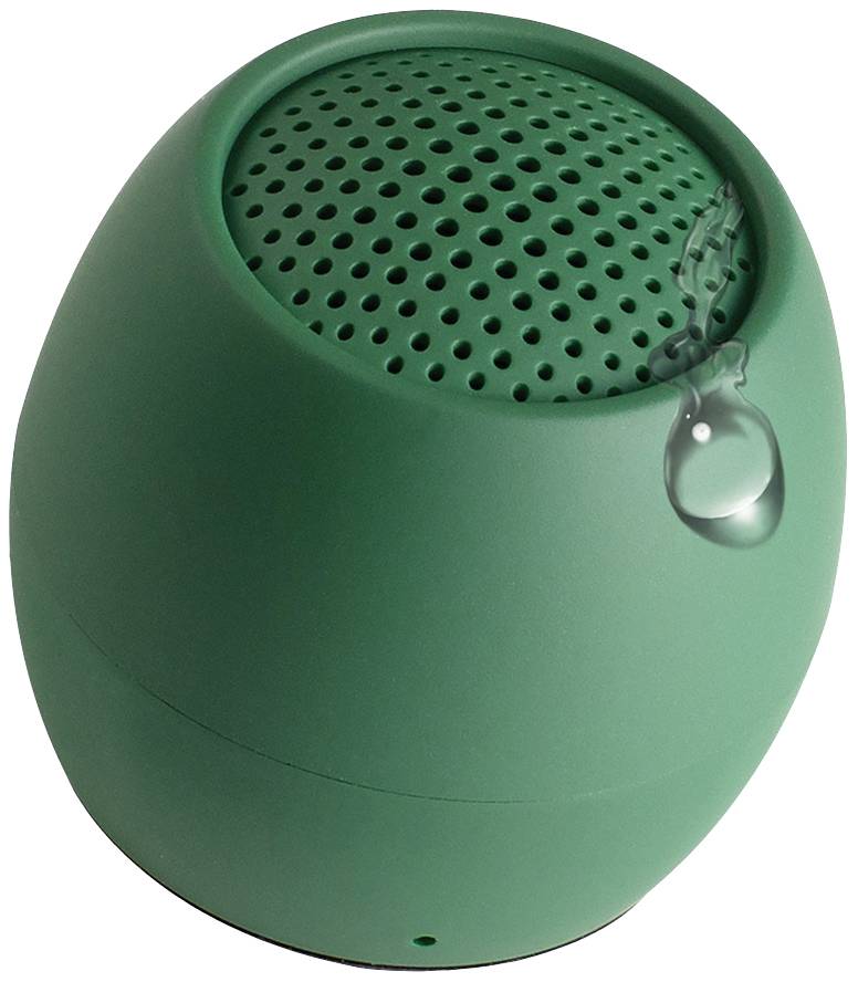 Boompods Zero Bluetooth® Lautsprecher Freisprechfunktion, stoßfest, Wasserfest Grün