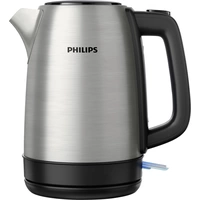 Philips Home HD9350/90 Daily Wasserkocher Edelstahl, Schwarz Fassungsvermögen: 1.7 l Philips Home HD9350/90 Daily Wasserkocher Edelstahl, Schwarz Fassungsvermögen: 1.7 l
