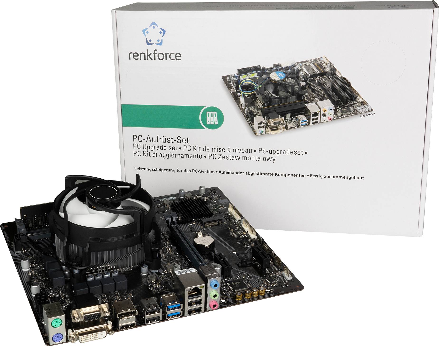 Renkforce PC Tuning-Kit Intel® Core™ i5 i5-11600K 4.9 GHz 8 GB DDR4-RAM Micro-ATX