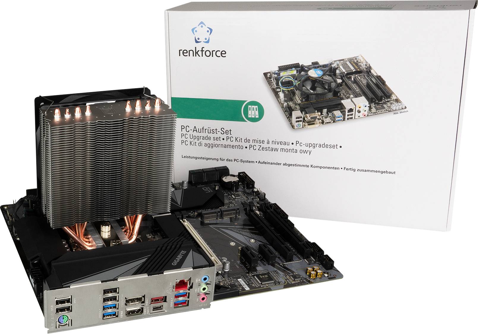 Renkforce PC Tuning-Kit Intel® Core™ i5 i5-12600K 4.9 GHz 16 GB DDR4-RAM ATX