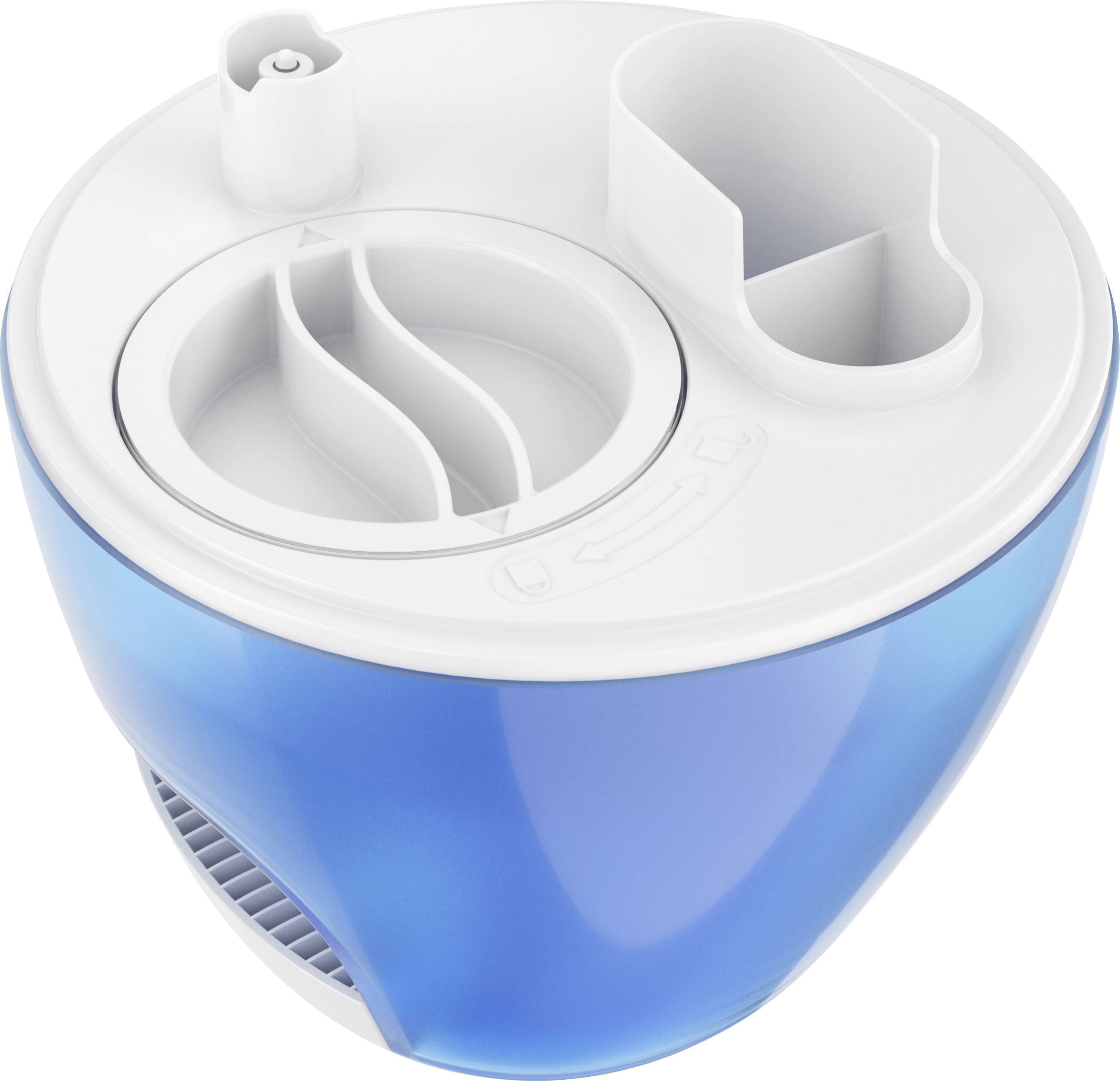 Wick WUL525E4 Kaltluftbefeuchter 1 St. Weiß-Blau