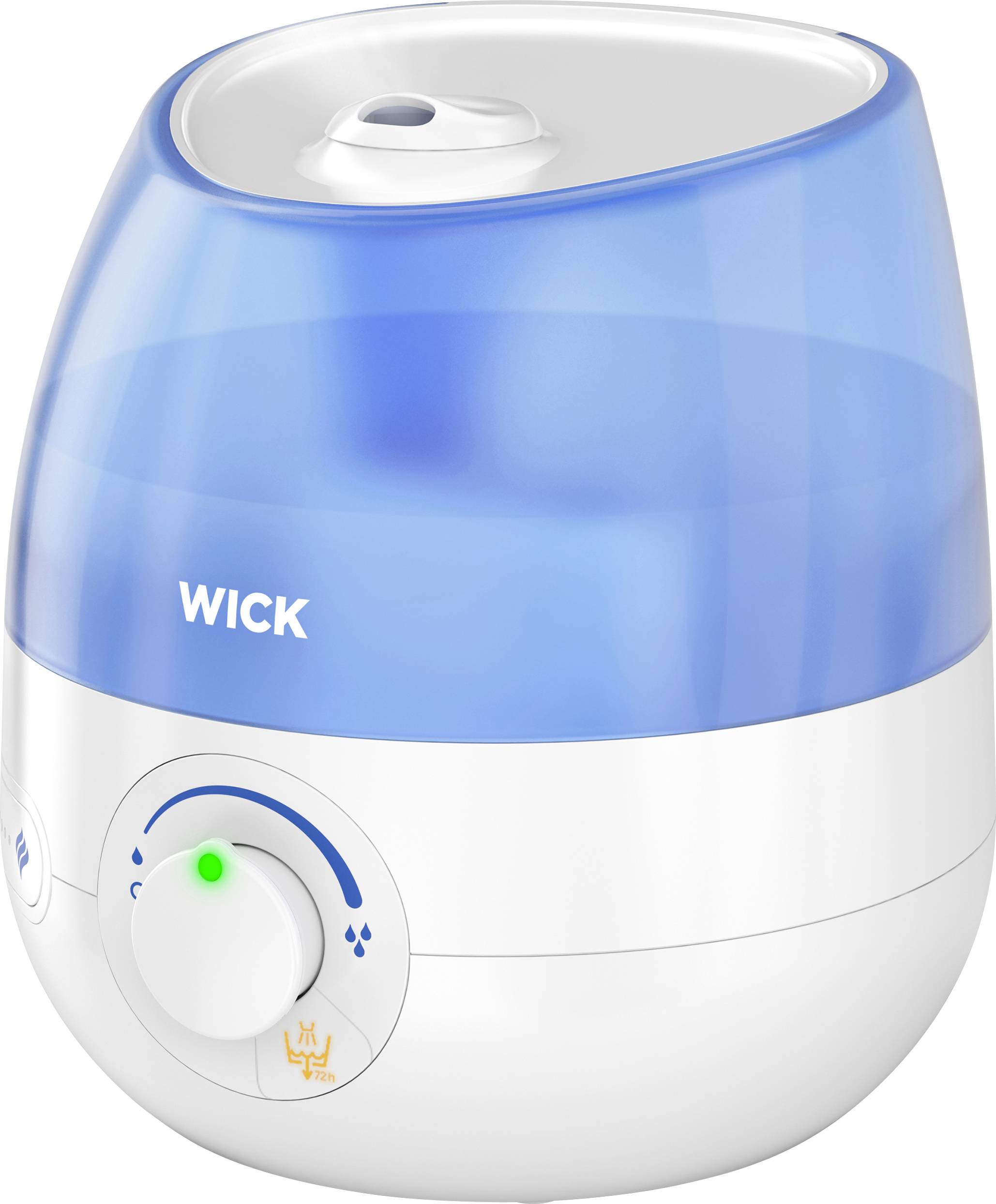 Wick WUL525E4 Kaltluftbefeuchter 1 St. Weiß-Blau