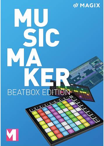 Magix Music Maker Beat Box 2022 Vollversion, 1 Lizenz Windows Musik Software  - Onlineshop Voelkner