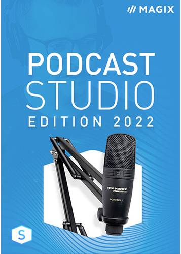 Magix Podcast Studio Edition 2022 Vollversion, 1 Lizenz Windows Musik Software  - Onlineshop Voelkner