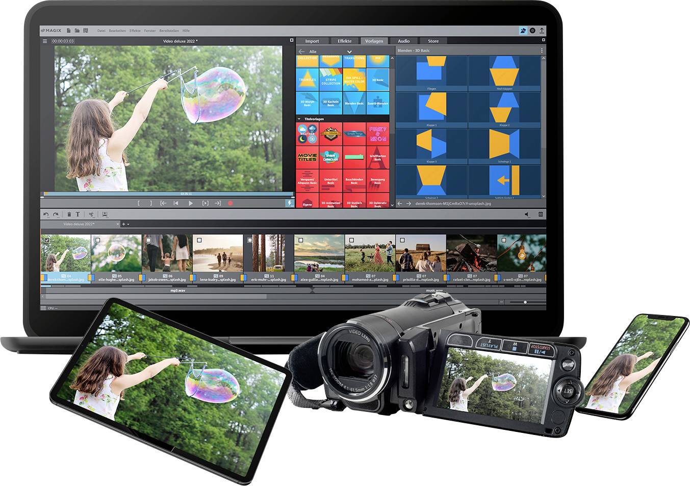 Magix Let's Play - Starter Bundle 2022 Vollversion, 1 Lizenz Windows Videobearbeitung