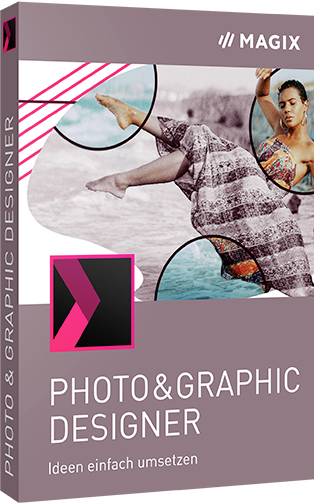 Magix Photo & Graphic Designer 18 Vollversion, 1 Lizenz Windows Bildbearbeitung