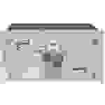 Dynavox AUX-S Cinch-Audio-Switch Metallgehäuse Silber