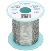 Weller T0051388199 Lötzinn, bleifrei Spule, bleifrei Sn3,0Ag0,5Cu 100g 0.30mm Weller T0051388199 Lötzinn, bleifrei Spule, bleifrei Sn3,0Ag0,5Cu 100g 0.30mm