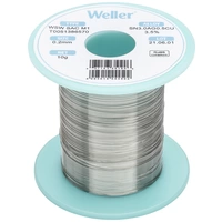 Weller T0051386570 Lötzinn, bleifrei Spule, bleifrei Sn3,0Ag0,5Cu 10g 0.20mm Weller T0051386570 Lötzinn, bleifrei Spule, bleifrei Sn3,0Ag0,5Cu 10g 0.20mm