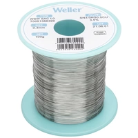 Weller T0051388399 Lötzinn, bleifrei Spule, bleifrei Sn3,0Ag0,5Cu 100g 0.30mm Weller T0051388399 Lötzinn, bleifrei Spule, bleifrei Sn3,0Ag0,5Cu 100g 0.30mm