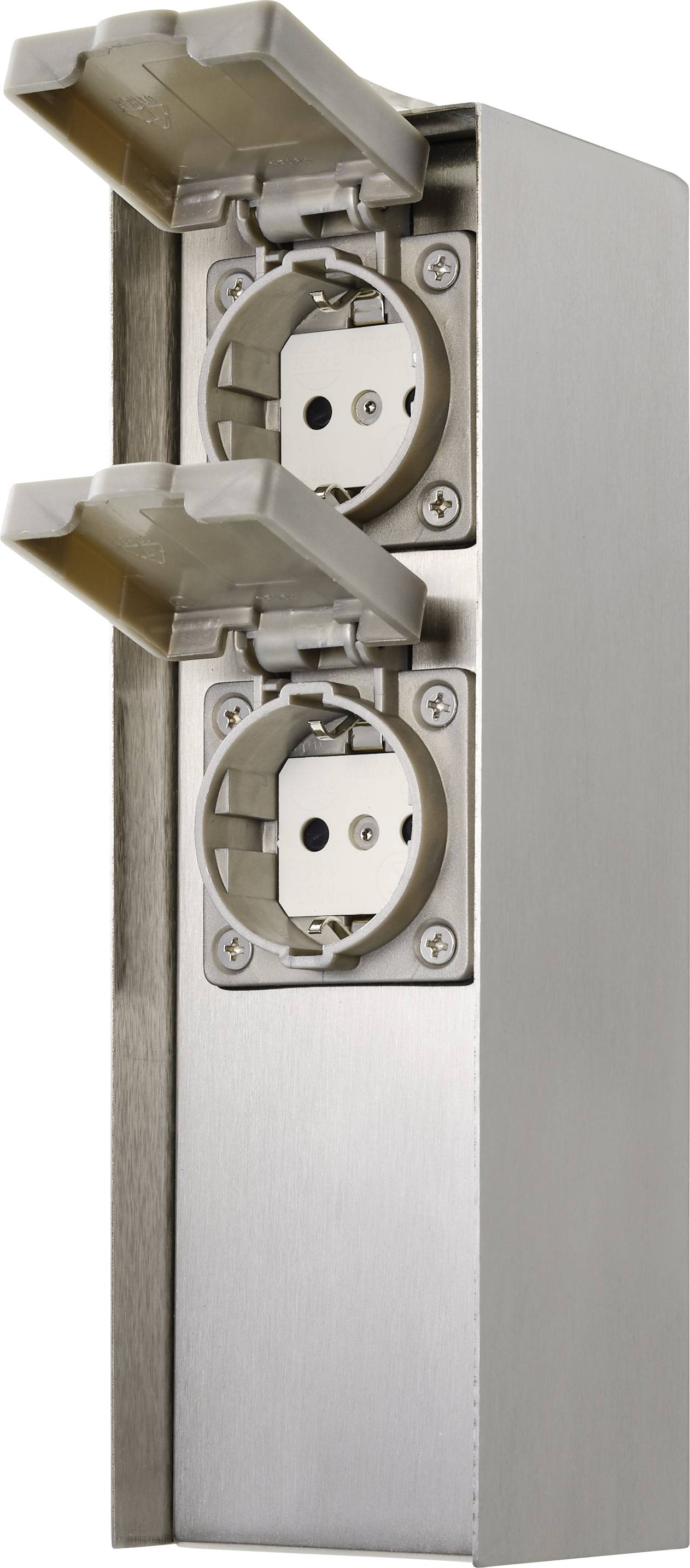 Sygonix SY-4979748 Gartensteckdose Edelstahl