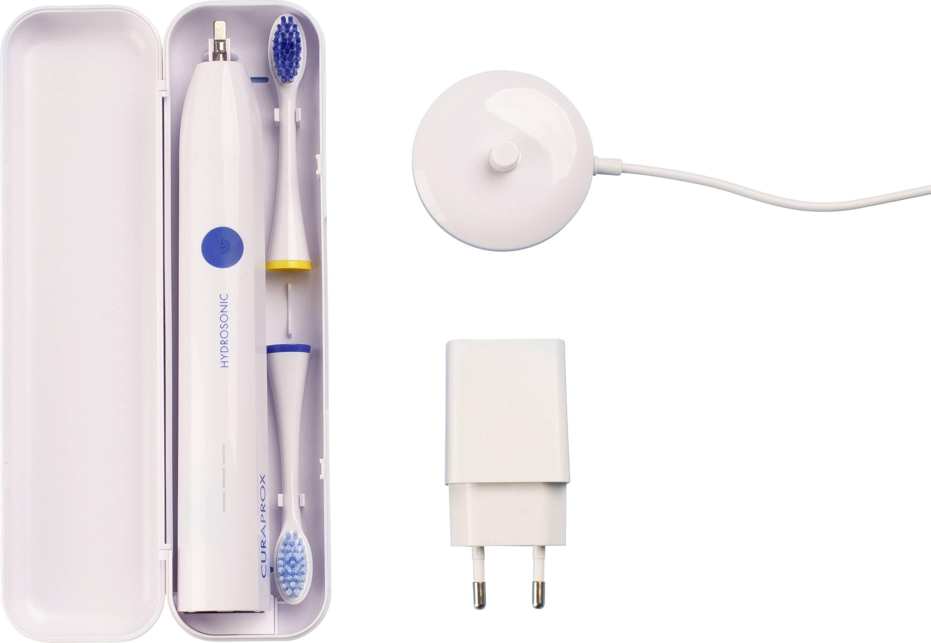 CURAPROX Hydrosonic Easy 73349192 Elektrische Zahnbürste Schallzahnbürste Weiß