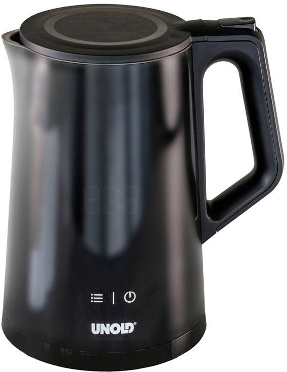 Unold Wasserkocher Schwarz Fassungsvermögen: 1.5 l