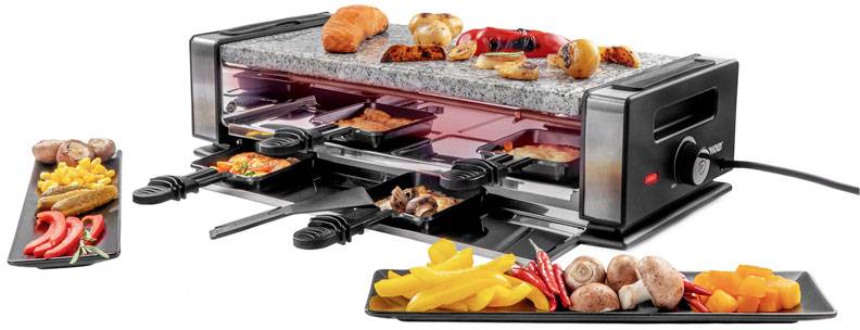 Unold Raclette Schwarz, Edelstahl