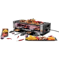 Unold Raclette Schwarz, Edelstahl Unold Raclette Schwarz, Edelstahl