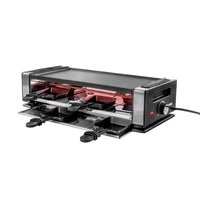Unold Raclette Schwarz, Edelstahl Unold Raclette Schwarz, Edelstahl