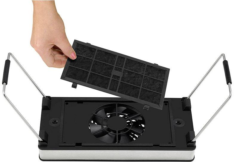 Unold Raclette Schwarz, Edelstahl