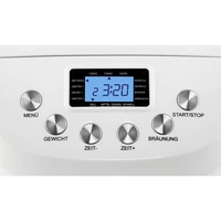 Unold Bachmeister Big Brotbackautomat 1500g Weiß Unold Bachmeister Big Brotbackautomat 1500g Weiß