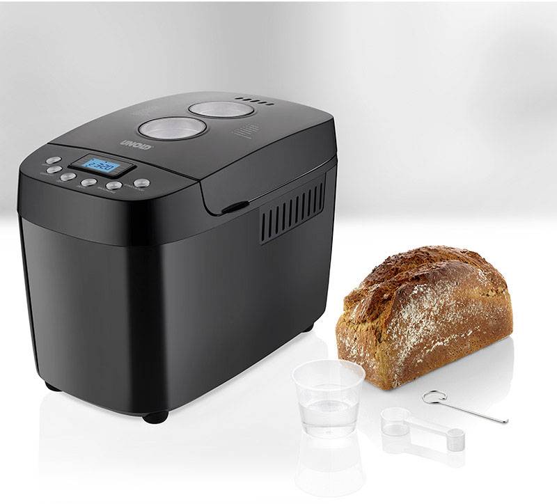 Unold Bachmeister Big Brotbackautomat 1500 g Schwarz