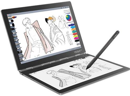 Lenovo Precision Pro Pen Touchpen Bluetooth Schwarz