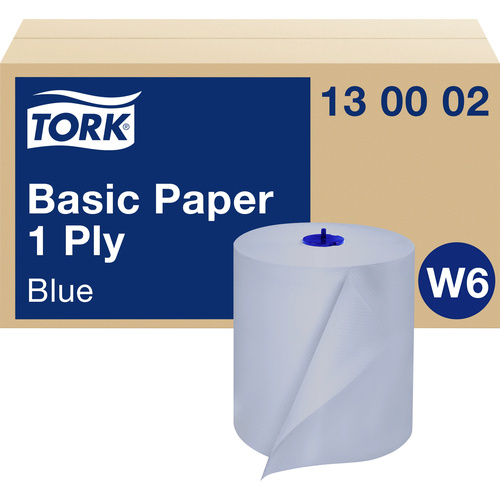 TORK 130002 Papierhandtücher (L x B) 250m x 19.5cm Blau 1500m