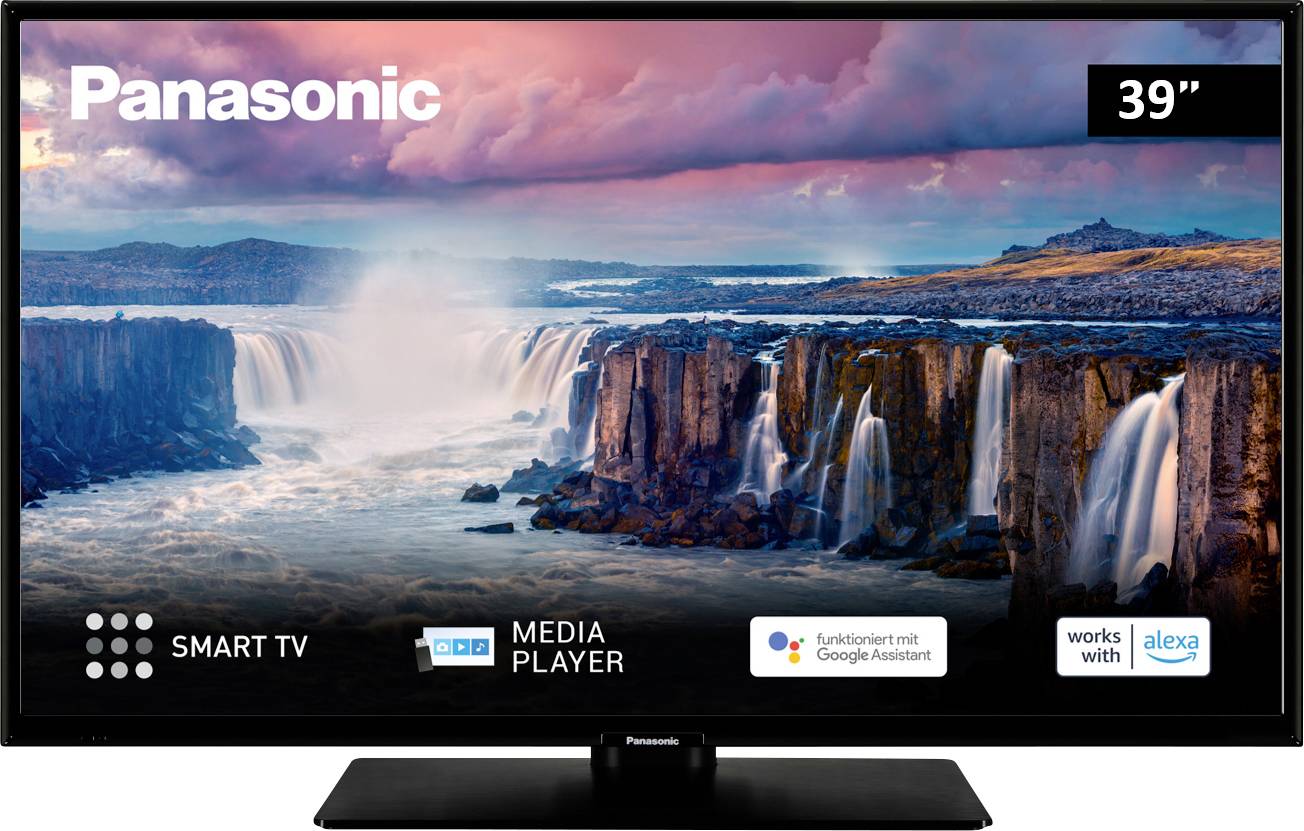 Panasonic TX-39JSW354 LED-TV 97cm 39 Zoll EEK E (A - G) DVB-T2, DVB-C, DVB-S2, HD ready, Smart TV, WLAN, CI+ Schwarz