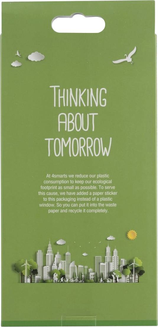 4Smarts Backcover Apple iPhone 13 Schwarz Induktives Laden 496187