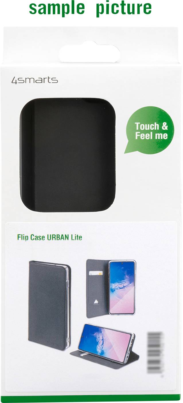 4Smarts Flip Case Samsung Galaxy S21 5G Schwarz Standfunktion