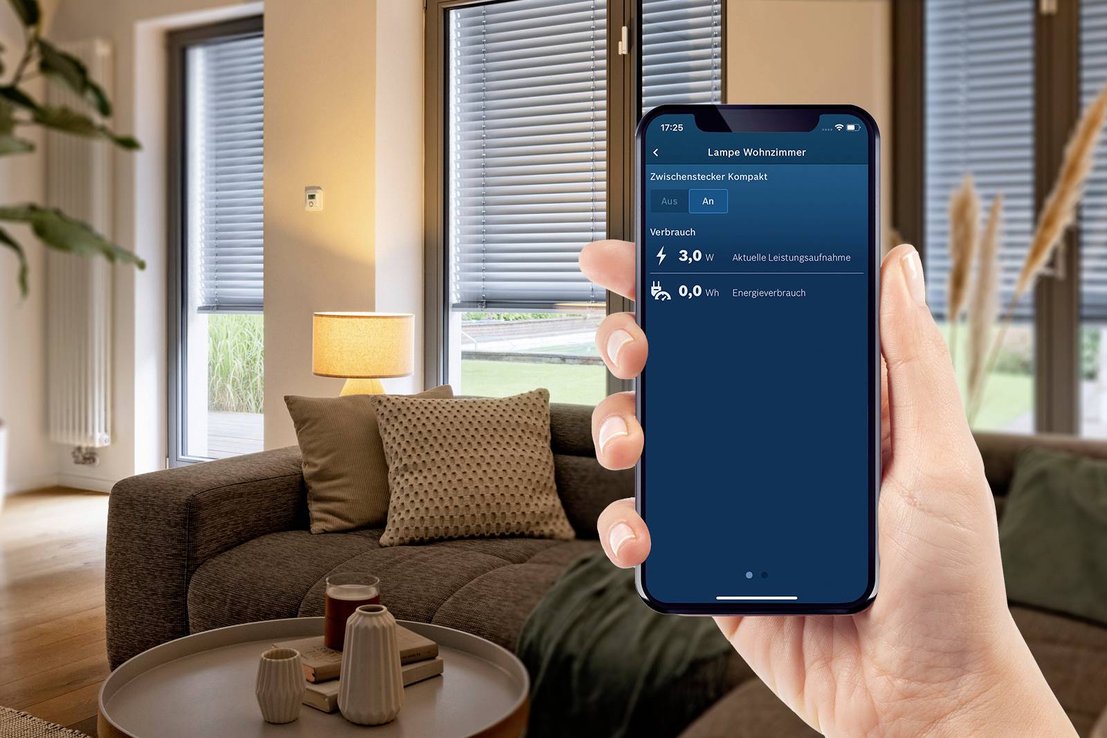 Bosch Smart Home Zwischenstecker Kompakt BSP-FZ2 Zwischensteckdose
