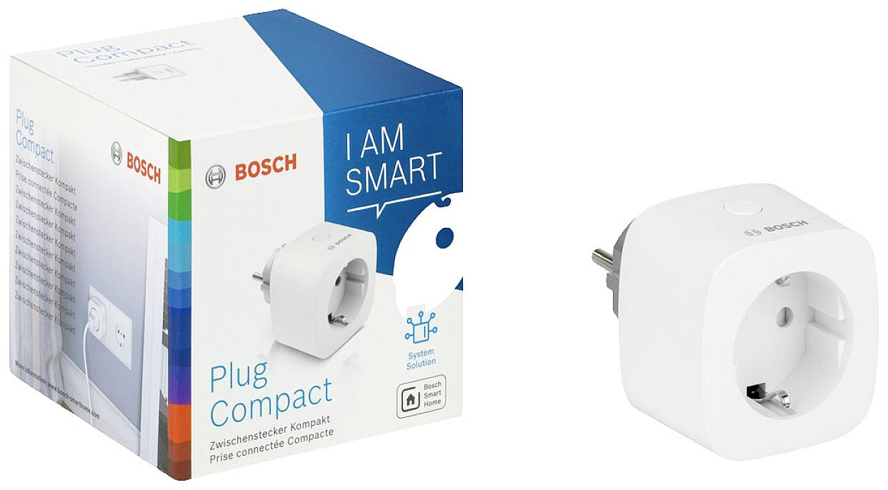 Bosch Smart Home Zwischenstecker Kompakt BSP-FZ2 Zwischensteckdose