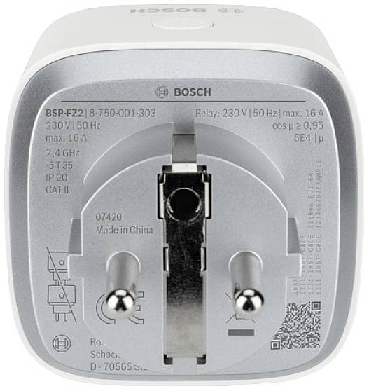 Bosch Smart Home Zwischenstecker Kompakt BSP-FZ2 Zwischensteckdose