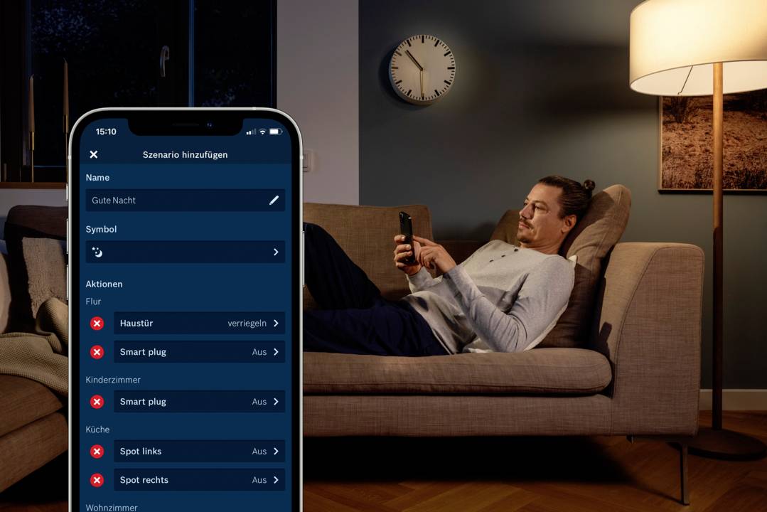 Yale Linus® Smart Lock Bosch Smart Home Türschlossantrieb, Türöffner-Steuerung