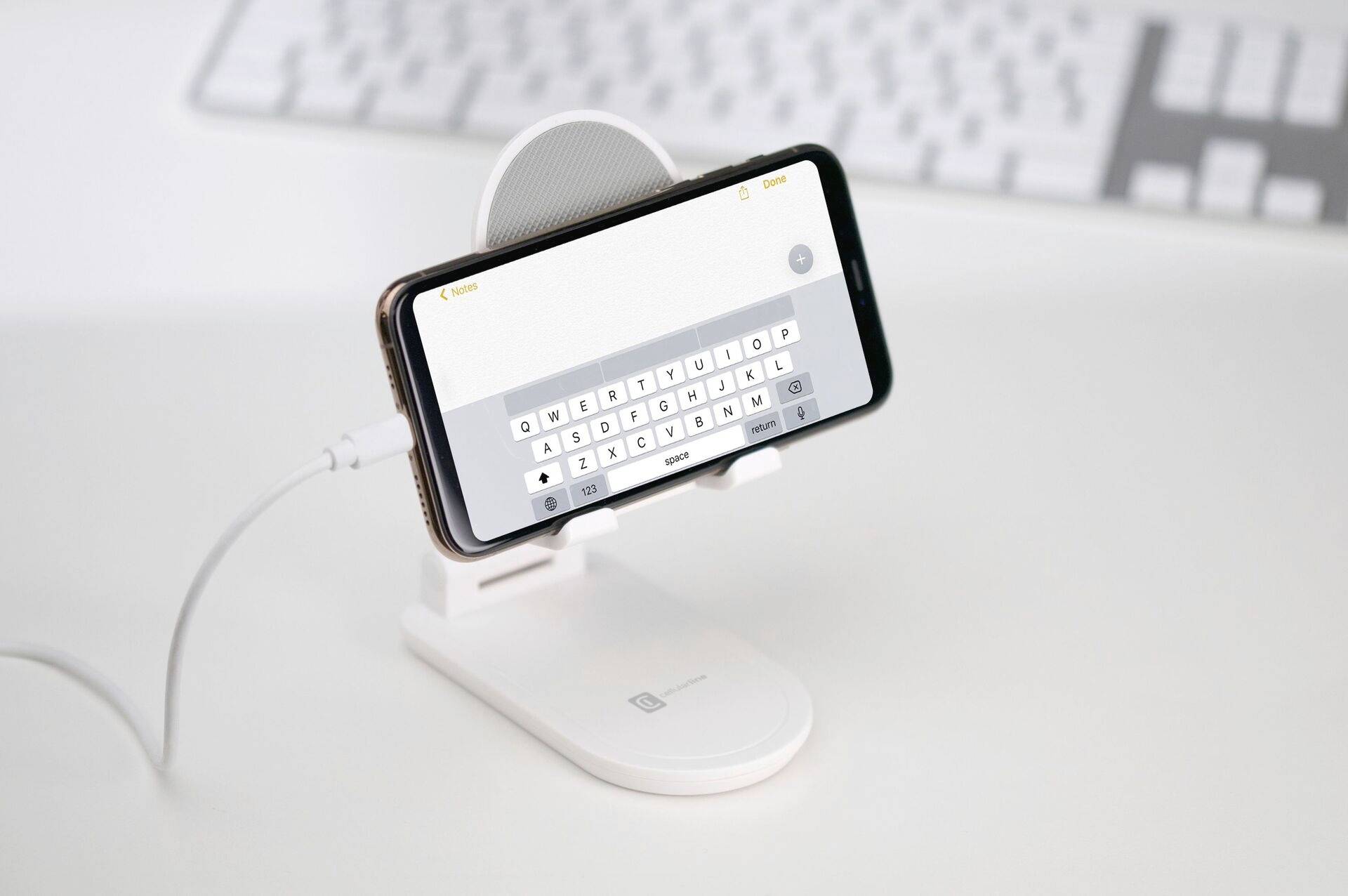 Cellularline Handy Ständer Weiß