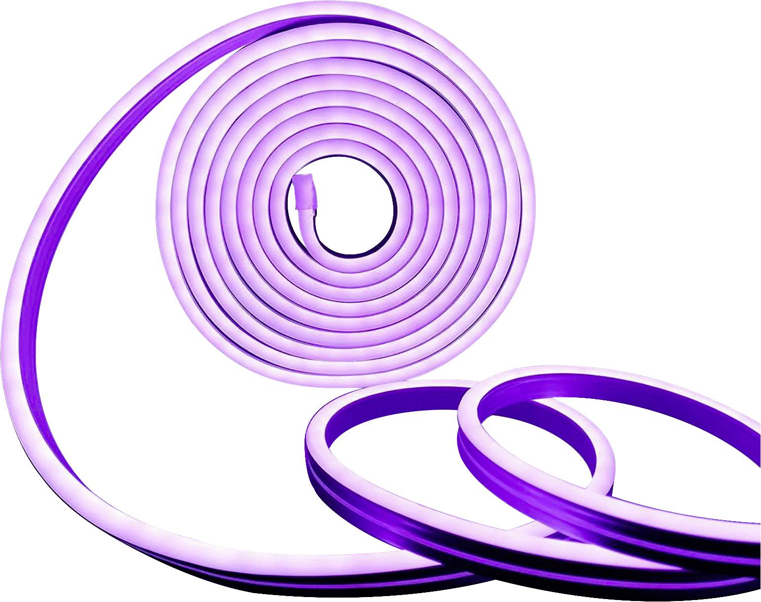 Sygonix SY-4980312 LED-Streifen mit Stecker 230V 5m RGB, Warmweiß 1St.